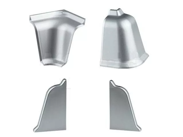 Фурнитура для плинтуса 210 Алюминий LB37