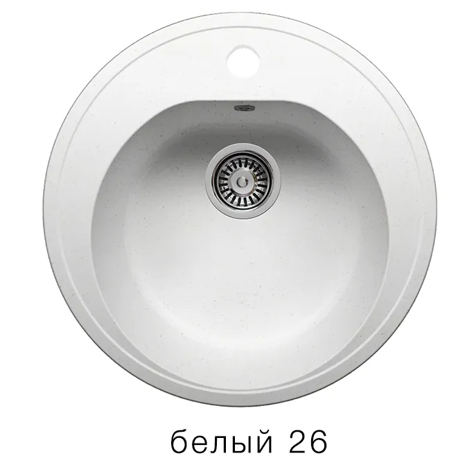 Мойка F-08 белая №26