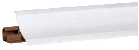 Белый блеск LB-231-6056 (для 10Г, 10М) (загл. 600) Плинтус 3,0м