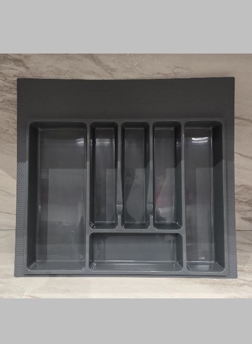 Лоток для столовых приборов Контур 600 пп серый 