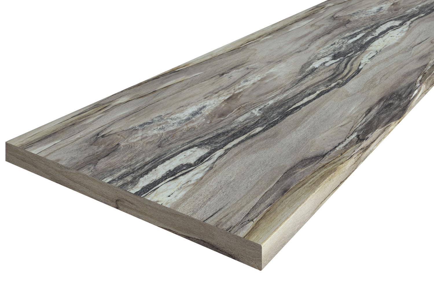 Столешница "ОНИКС СЕРЕБРИСТЫЙ" Матовая (424Т) 600-3050-26-1R3