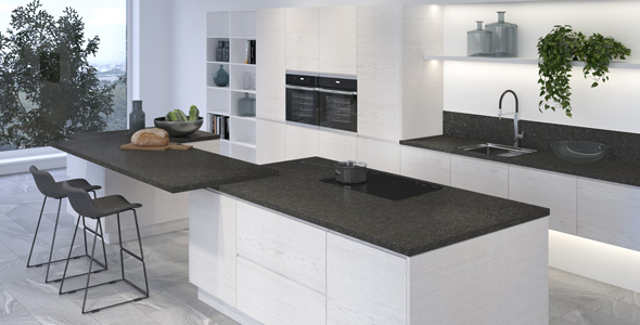 Кромка 32мм без клея "БРИЛЛИАНТ ЧЕРНЫЙ" (401М)