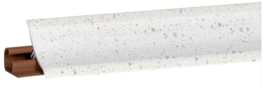 Андромеда белая LB-231-6050 (для 417Г, 433Г) (загл. 600) Плинтус 3,0м