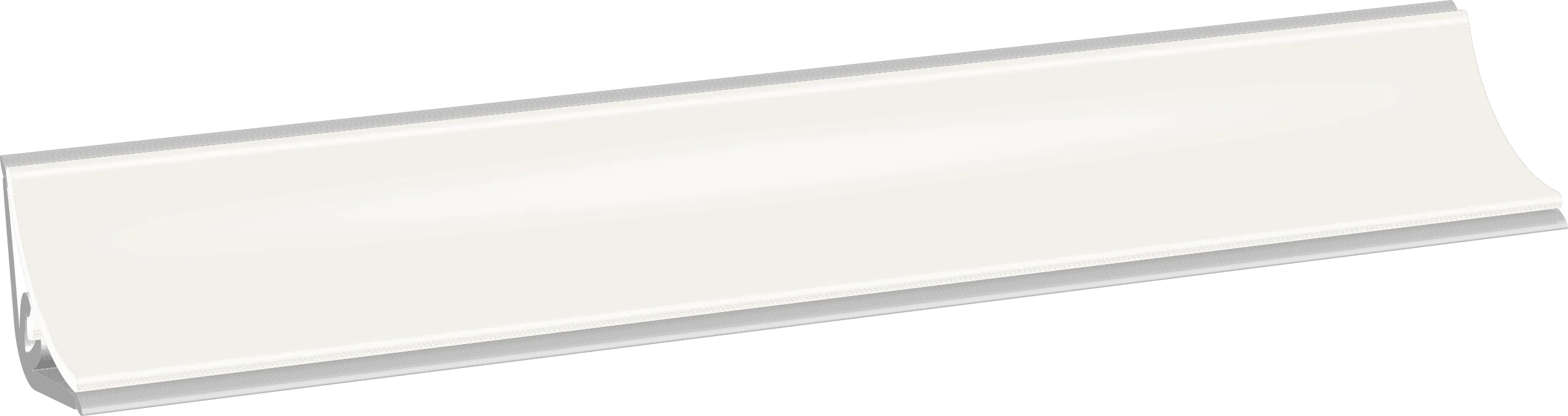 Белый LB-15-20-15-0-600 (для 10Г,10М, 400М) Плинтус 3,0м