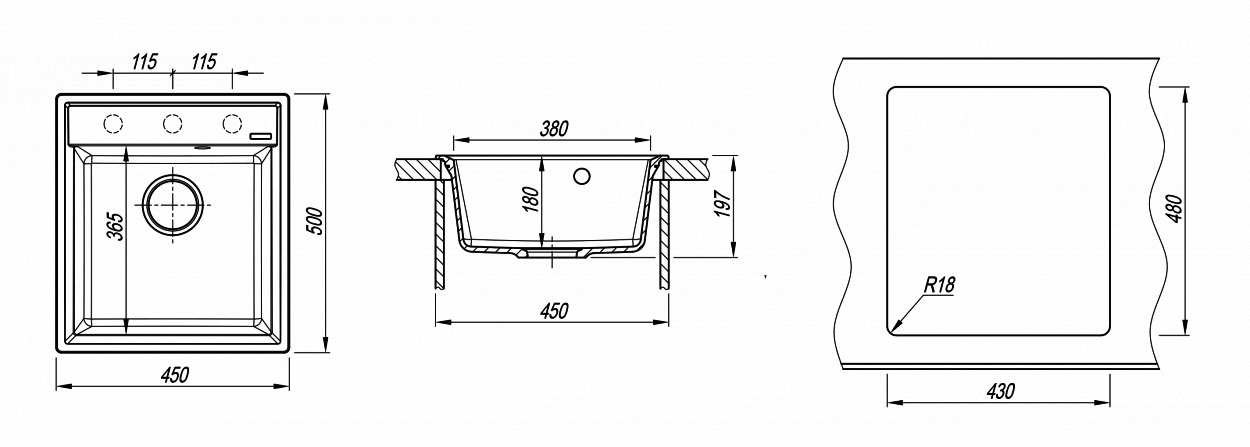 Консул-450, грей, FSm (23.020.В0450.305)