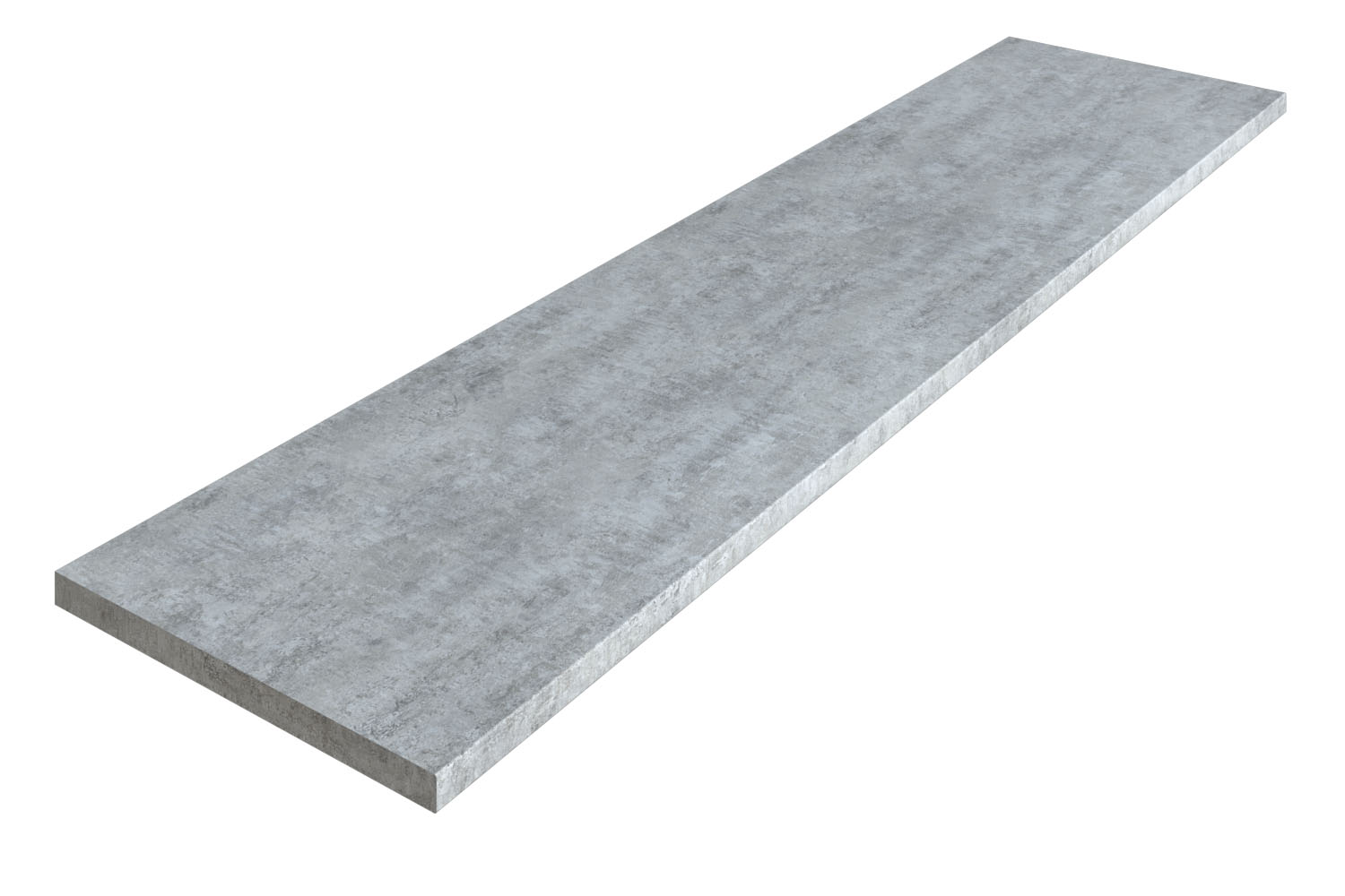 Столешница "БЕТОН" Матовая (425Т) 1200-3050-38-2U на  вл/ст дсп