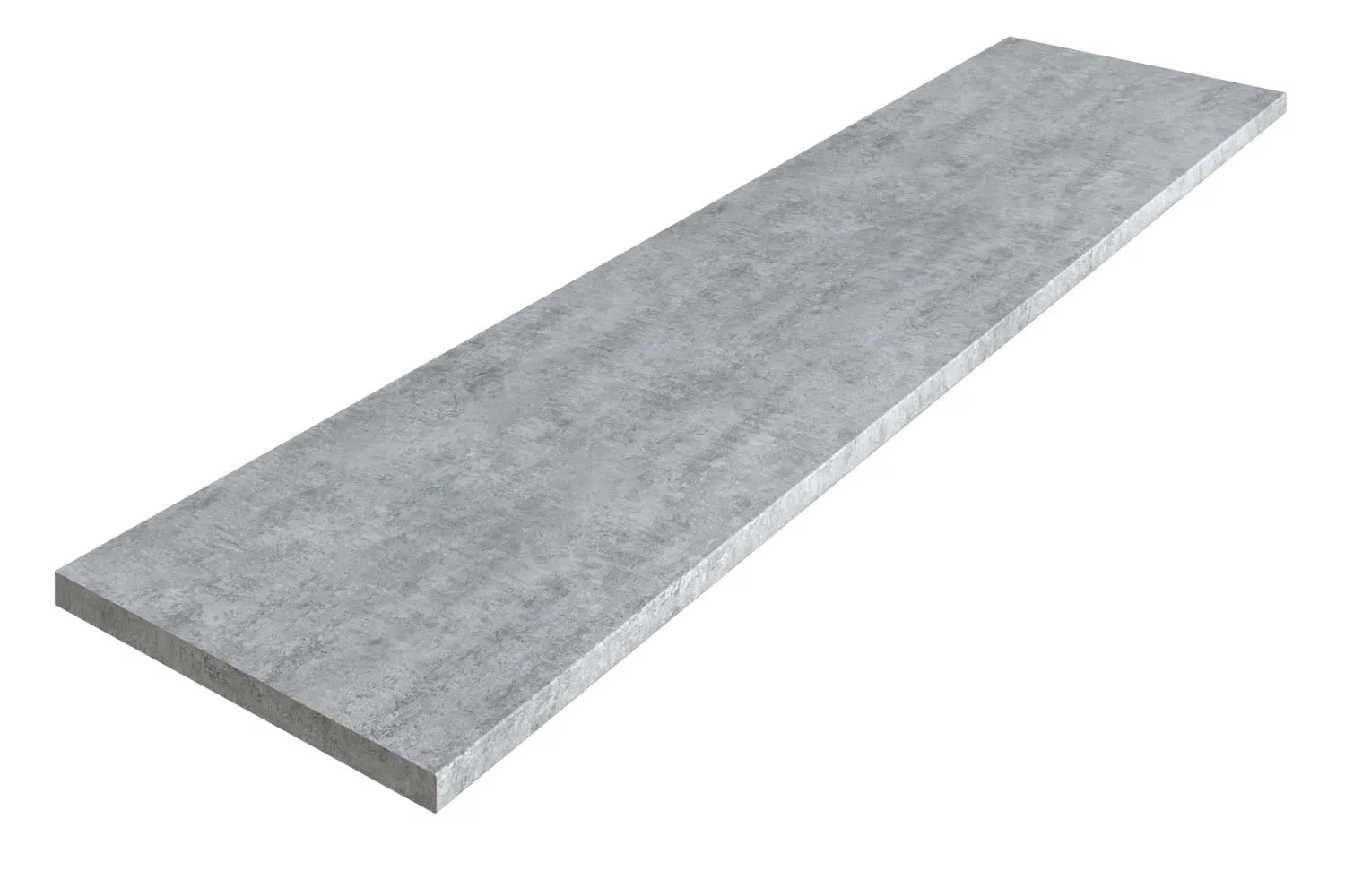 Столешница "БЕТОН" Матовая (425Т) 1200-3050-38-2U на  вл/ст дсп