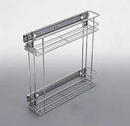 CARGO MINI-2 уровня 200мм боковое крепление хром (+направляющие)