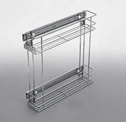 CARGO MINI-2 уровня 200мм боковое крепление хром (+направляющие)