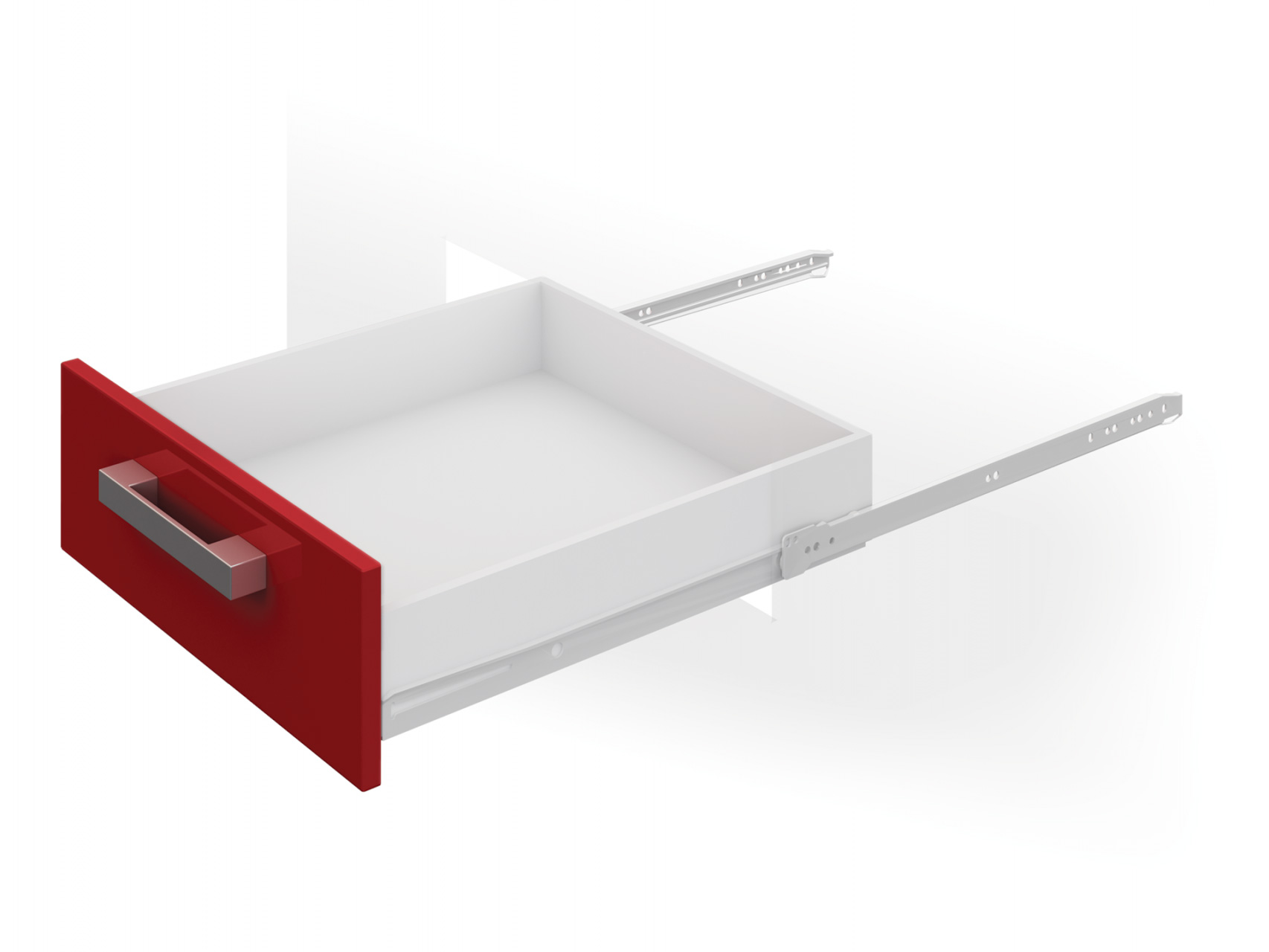 DS01W.1/550 Направляющие роликовые белые