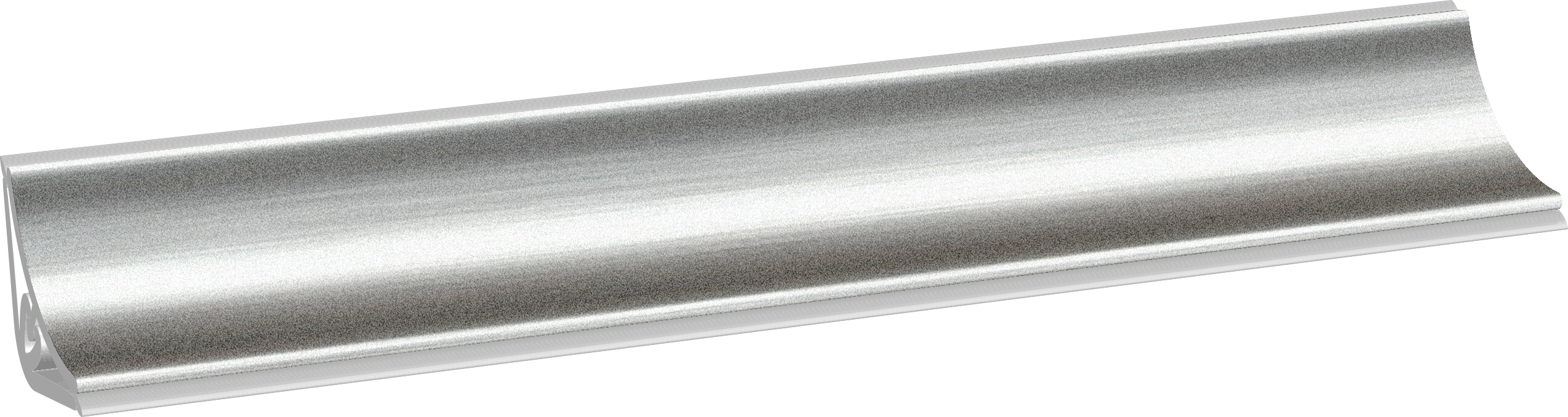 Алюминиевый уголок на столешницу вместо плинтуса