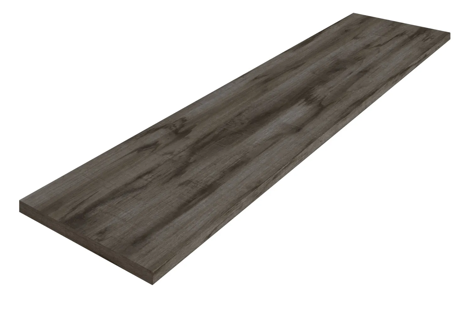Столешница "ДУБ ФИГУРНЫЙ ТЕМНЫЙ" Матовая (065АМ) 800-3050-38-1U влагостойкая
