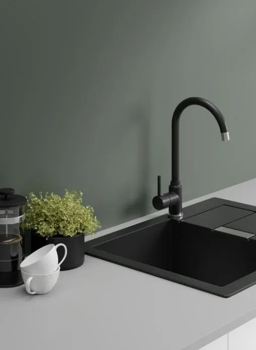 Фартук "СЕРО-ЗЕЛЕНЫЙ" Матовый (968М) 600-3050-4-0