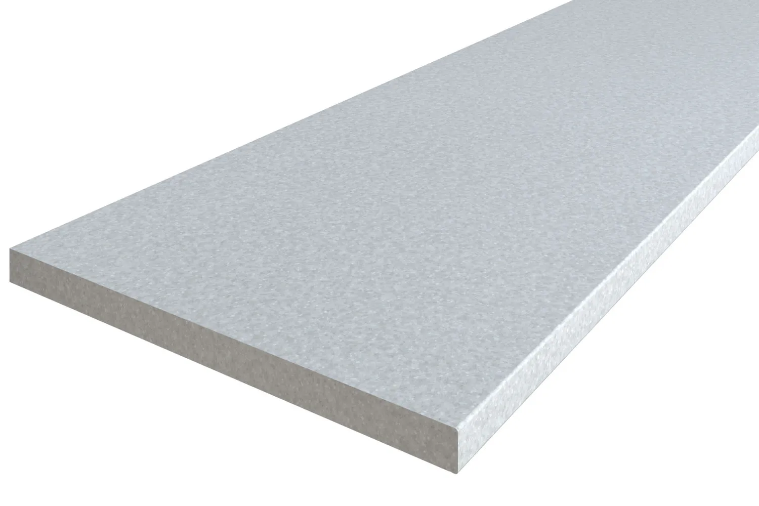 Столешница "СЕМОЛИНА СЕРАЯ" Матовая (3043М) 1200-3050-38-1U на вл/ст дсп