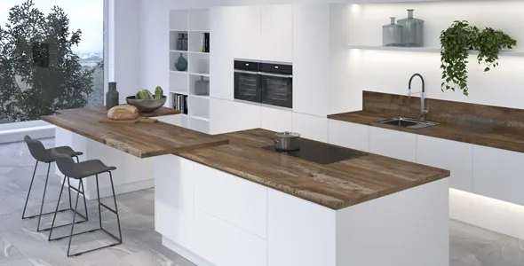 Фартук "ДУБ ЮКОН" Матовый (058АМ) 600-3050-4-0