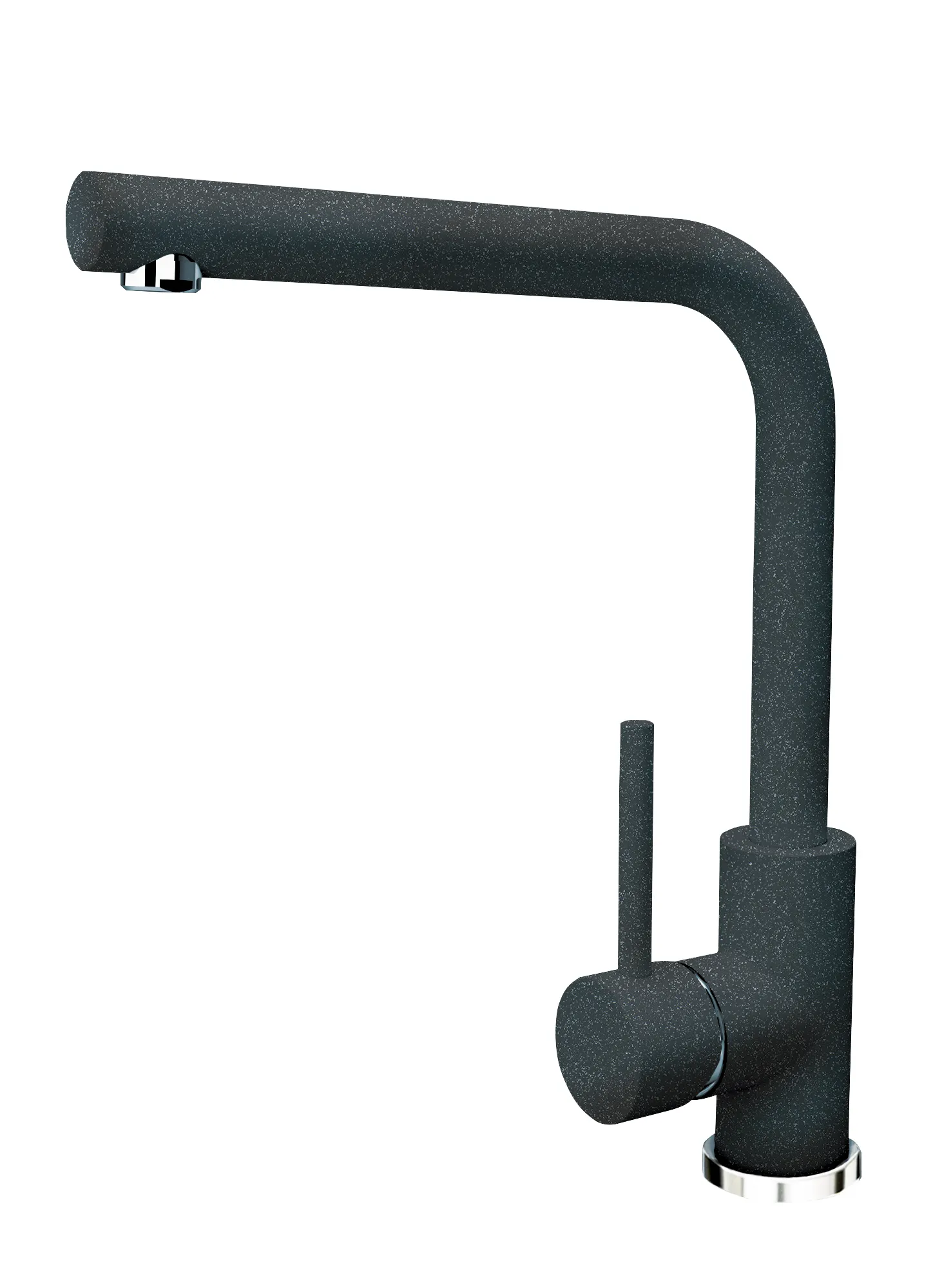 Cмеситель ЛИРА, цвет черный, 319.08Н.1123.407  