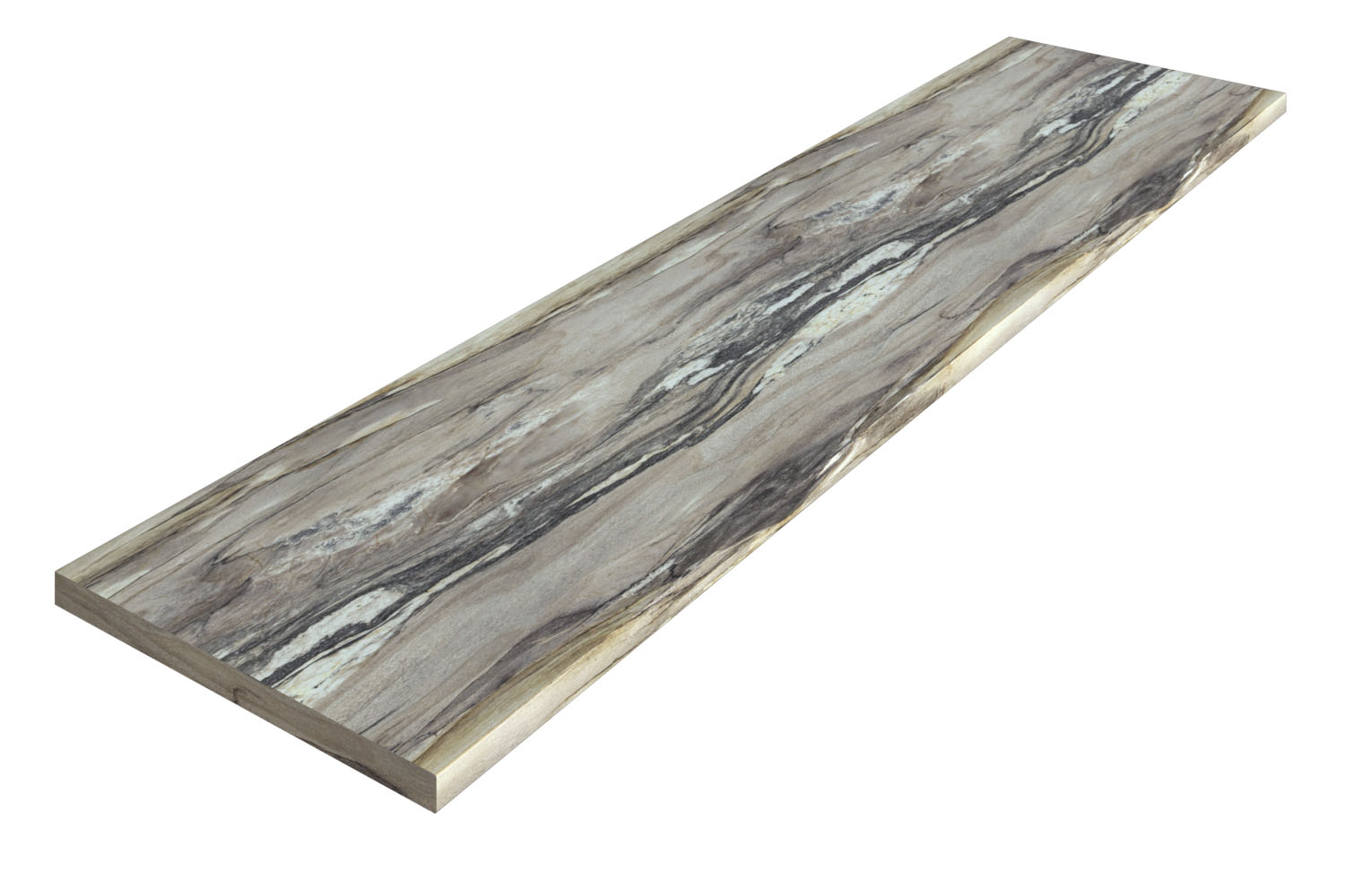 Столешница "ОНИКС СЕРЕБРИСТЫЙ" Матовая (424Т) 600-3050-26-1R3