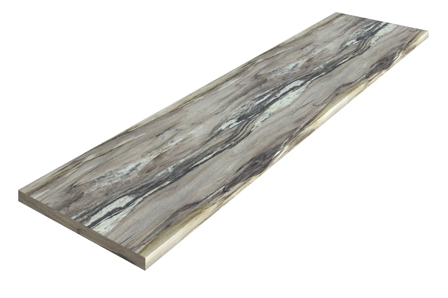 Столешница "ОНИКС СЕРЕБРИСТЫЙ" Матовая (424Т) 600-3050-26-1R3