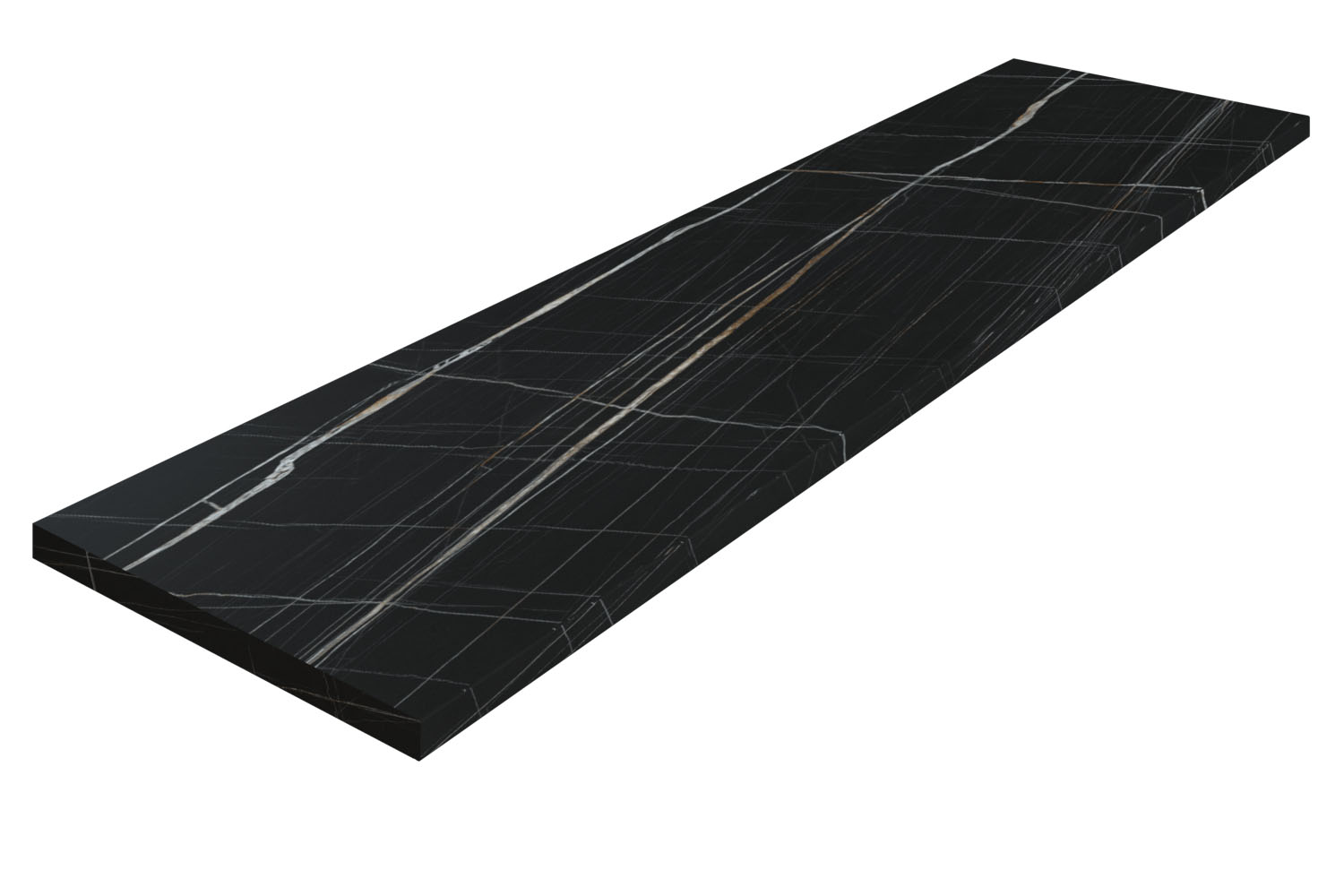 Столешница "ЧЁРНЫЙ ТУНИС" Матовая (063АМ) 600-3050-26-1R3