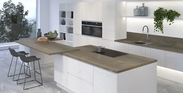 Столешница "АРДЕНСКИЙ ЛЕС" Матовая (936М) 600-3050-38-1U на  вл/ст дсп