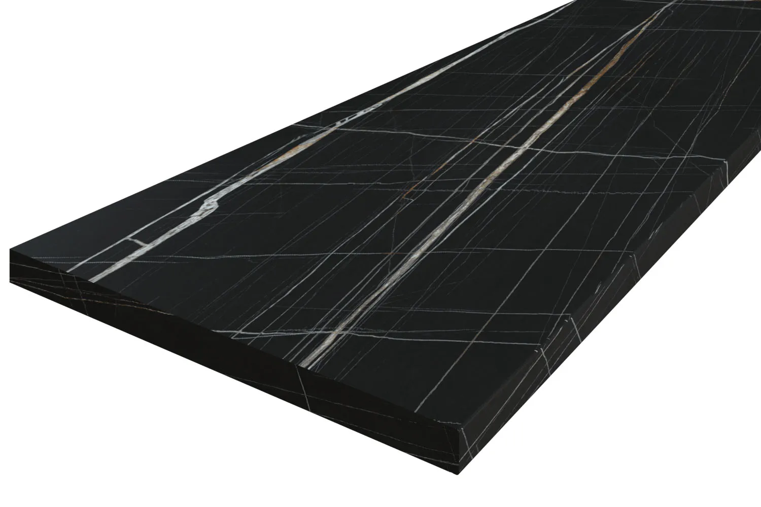 Столешница "ЧЁРНЫЙ ТУНИС" Матовая (063АМ) 600-3050-26-1R3