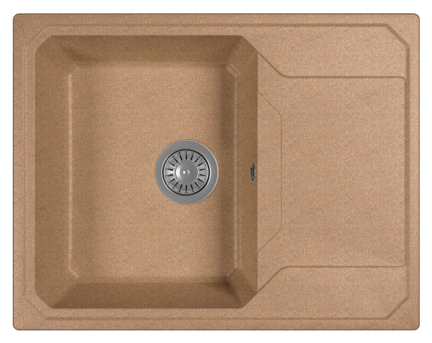 Мойка "Кардинал" 640, терракота