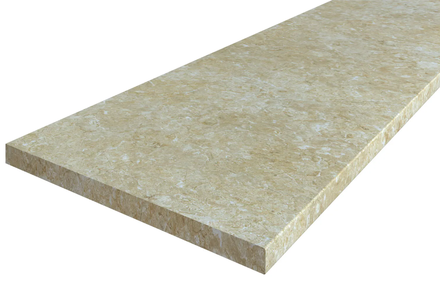 Столешница "АЛАМБРА" Матовая (4026М) 1200-3050-38-2U на  вл/ст дсп