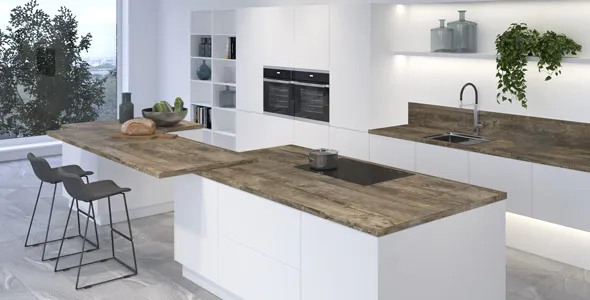 Столешница "ОЛДВУД" Матовая (2047М) 800-3050-38-1U на  вл/ст дсп