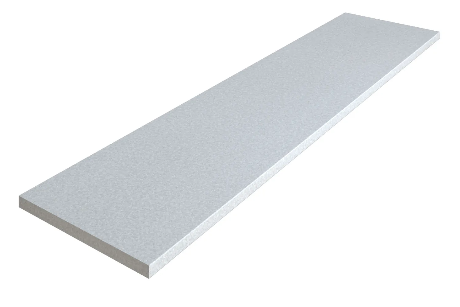 Столешница "СЕМОЛИНА СЕРАЯ" Матовая (3043М) 1200-3050-38-1U на вл/ст дсп