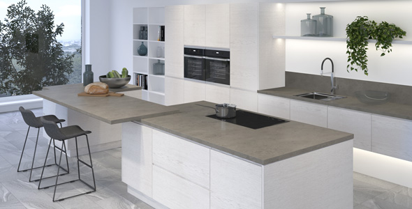 Столешница "ТЕНЕРИФЕ" Матовая (923Т) 600-3050-26-1U