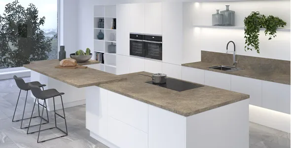 Фартук "КВАРЦ" Матовый (808М) 600-3050-4-0