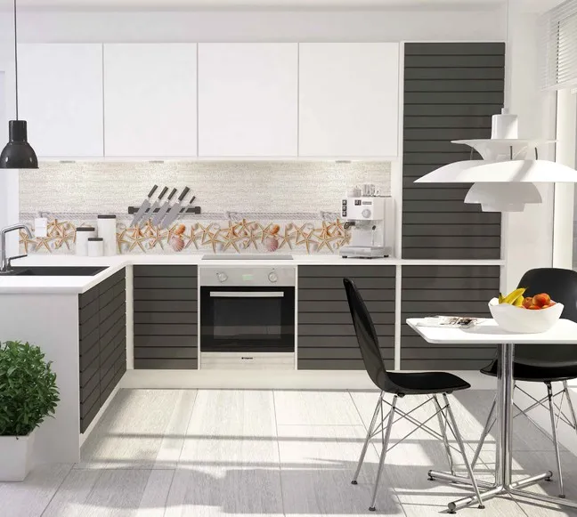 Панель (т) 611 Морской бриз (0,25 м* 2,7 м* 8 мм),"Кронапласт Лайт"