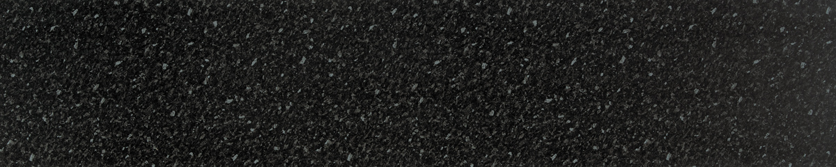 Столешница "ГРАНИТ ЧЕРНЫЙ" Матовая (34М) 1200-3050-38-2U на  вл/ст дсп