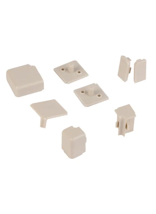Слоновая кость 02 (КВАДРО Д) комплект заглушек