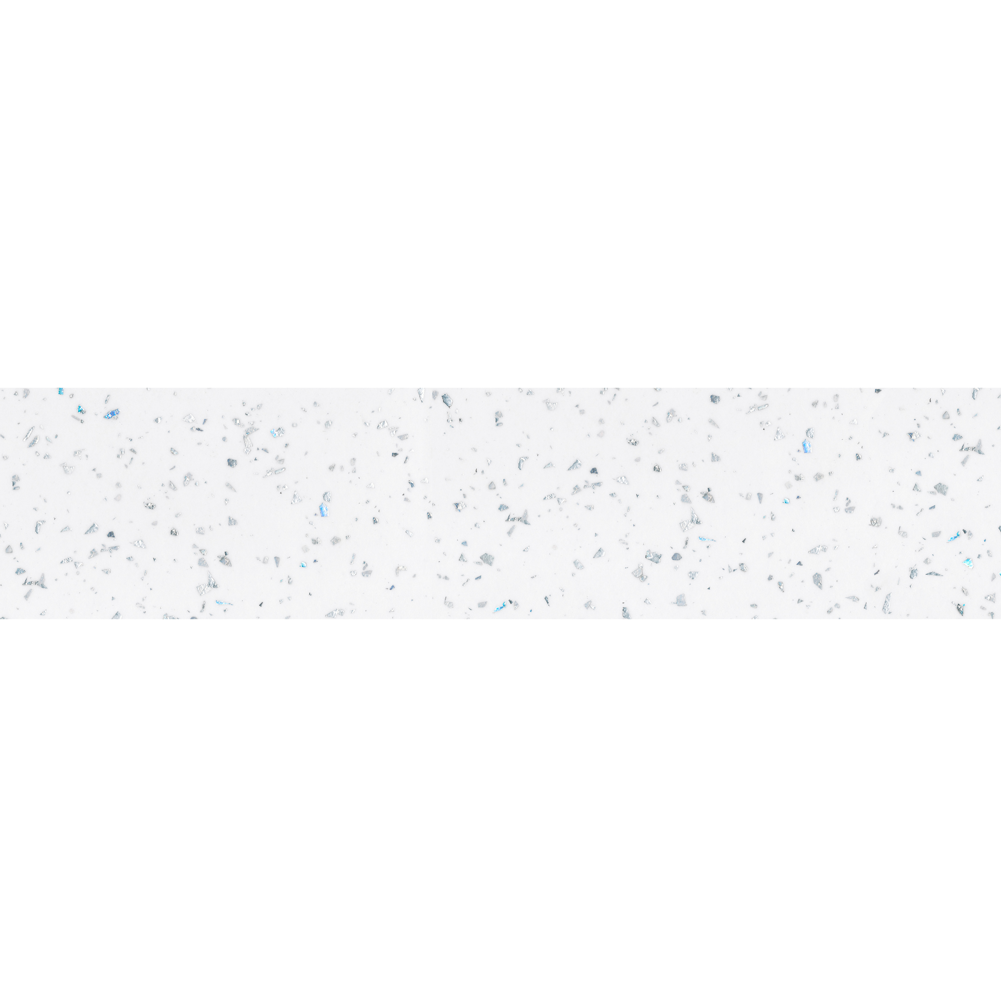 Столешница "БЕЛЫЙ С БЛЁСТКАМИ" Глянцевая (017МГ)  600-3050-38-1U влагостойкая