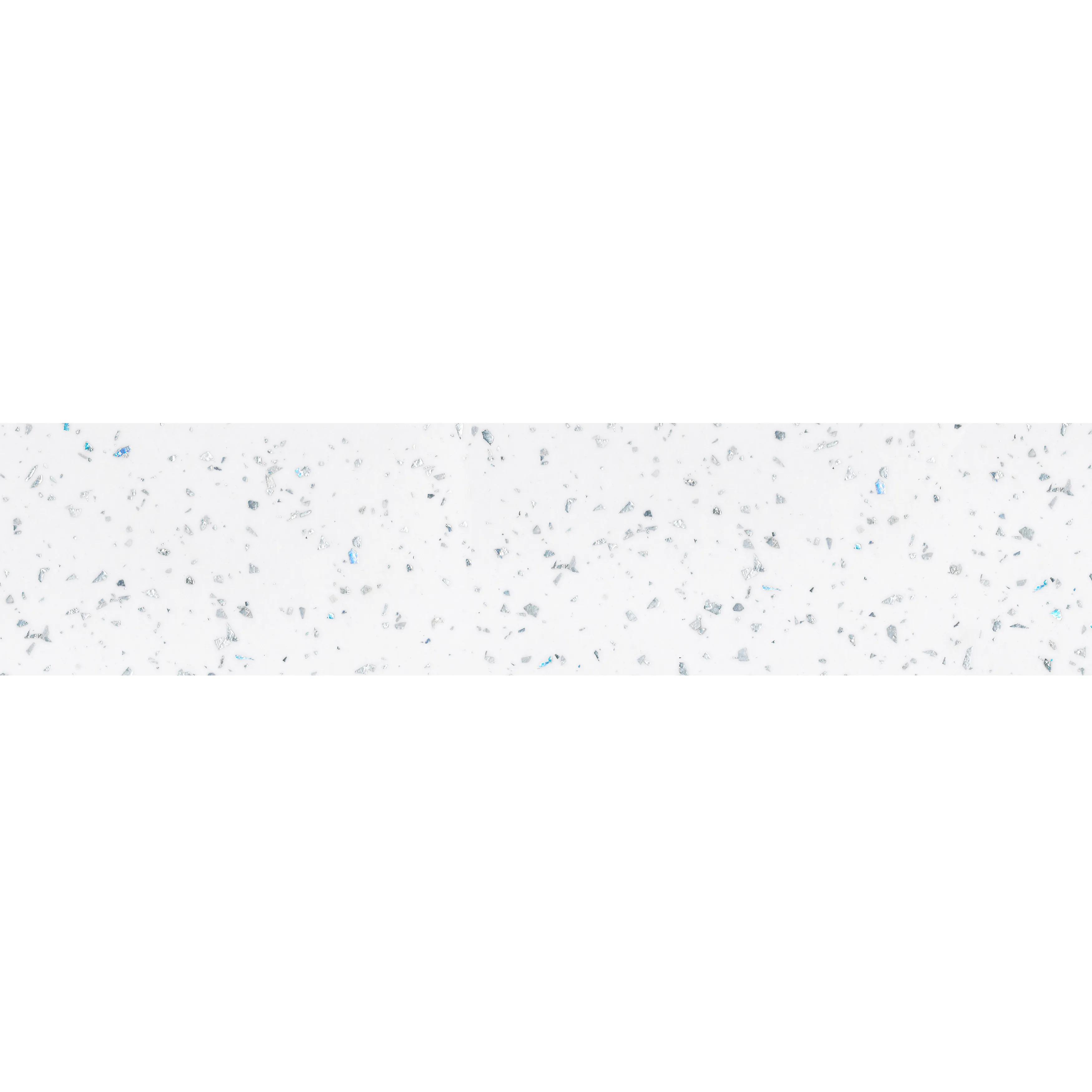 Столешница "БЕЛЫЙ С БЛЁСТКАМИ" Глянцевая (017МГ)  600-3050-38-1U влагостойкая