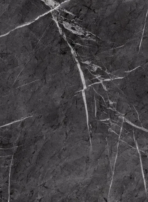 Кромка 33мм с клеем "МРАМОР ЛАЦИЮ ЧЕРНЫЙ" (2343М)