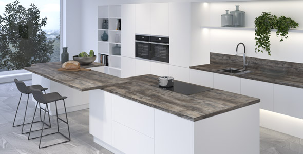 Фартук "СОСНА НОВАРА"Тесненый (919Т) 600-2400-4-0