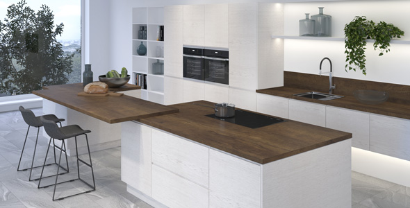 Столешница "НОРВЕЖСКИЙ ЛЕС" Матовая (949М) 600-3050-38-1U на  вл/ст дсп