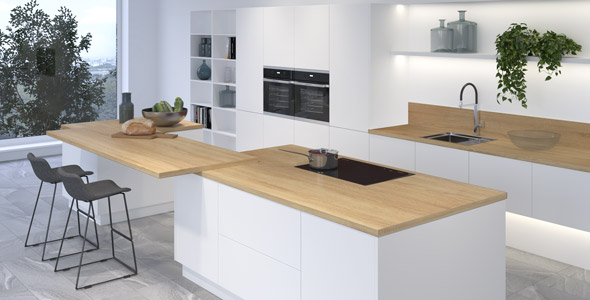 Столешница "КАНАДСКИЙ ДУБ" Матовая (3230/3230М) 600-3050-38-0 на  вл/ст дсп