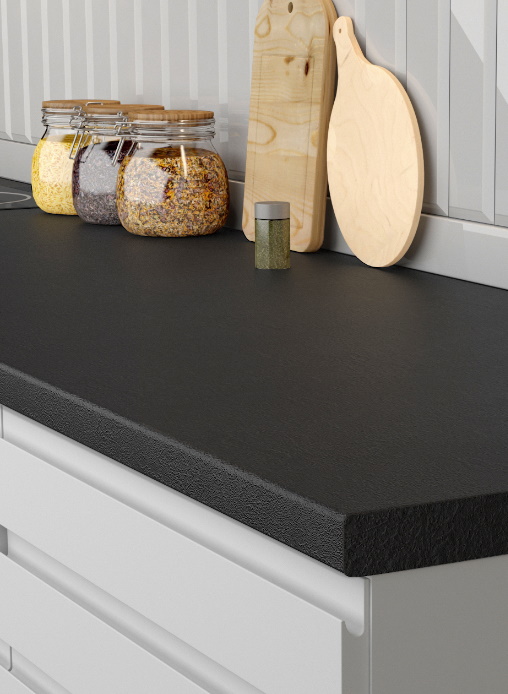 Столешница "Черная" Матовая (1021Т) 600-4200-38-1U на  вл/ст дсп