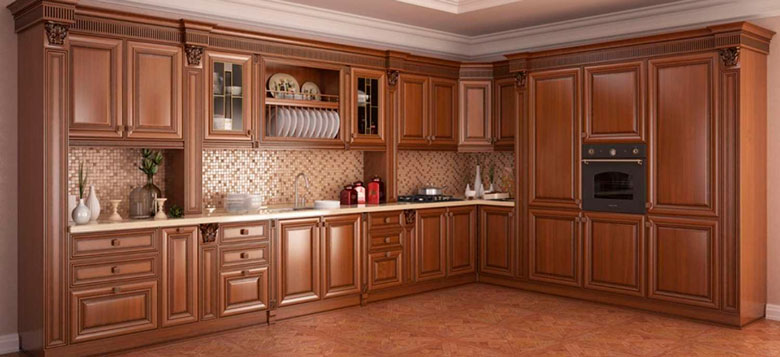 Фасады для большой кухни