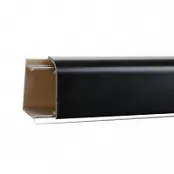 Плинтус для столешницы чёрный  ДЖОКЕР-3, длинна 3000мм