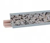 Мрамор каррара LB-231-6148 (для 14М, 930м) (загл. 600, 605) Плинтус 3,0м