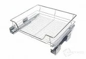 Корзина сетчатая выкатная хром 450*762*150 PTJ007V МДМ