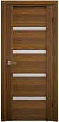 600*2000*38 Дуб Коричневый, экошпон, стекло серое 2/15