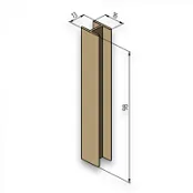 Цокольная заглушка Н-образная 100мм (001) БЕЛЫЙ  Цокольная заглушка Н-образная 100мм (001) БЕЛЫЙ