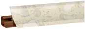 Белые камушки LB-231-6024 (для 905М) (загл. 600, 6006) Плинтус 3,0м