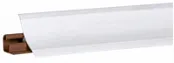 Белый блеск LB-231-6056 (для 10Г, 10М) (загл. 600) Плинтус 3,0м