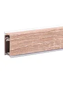 Плинтус "КВАДРО Д" 3230 ДУБ СОНОМА СВЕТЛЫЙ  4,2м